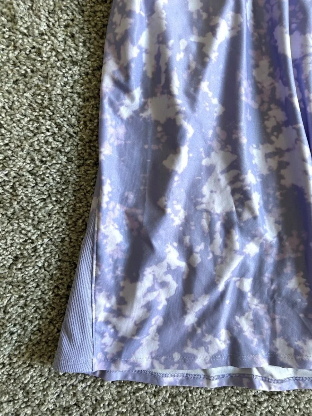 Nike Womens Sz Small Sleeveless Lavender Dri-Fit Golf Polo Top